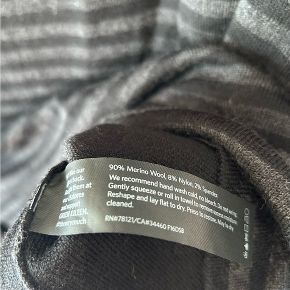 EILEEN FISHER Merino Wool Midi Pencil Skirt - Picture 6 of 6